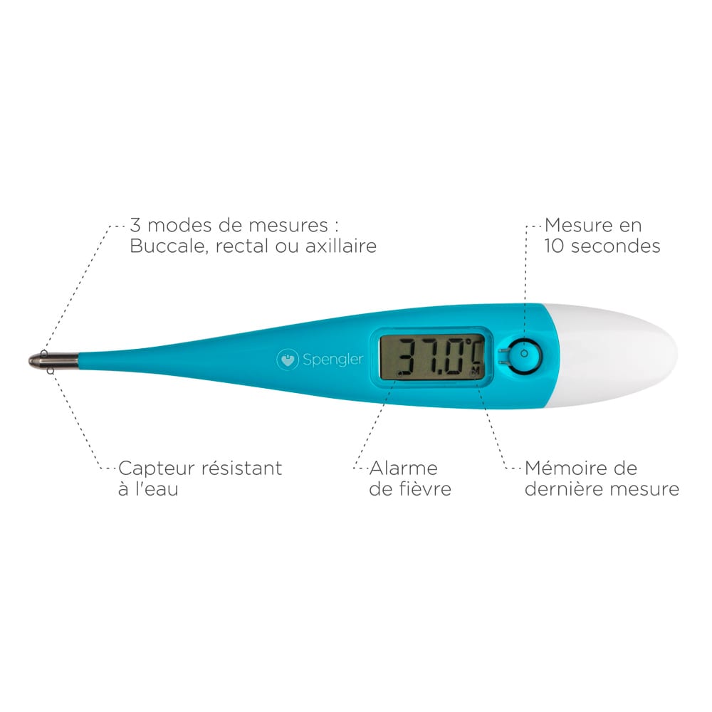 Thermomètre Frontal Infrarouge Spengler